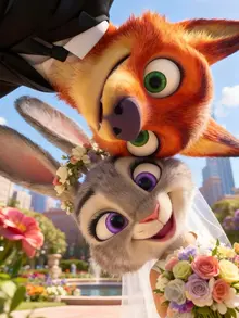 AI-fox fox zootopia