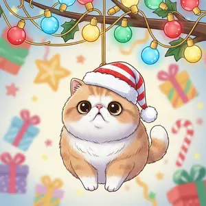 Christmas Cat ornament