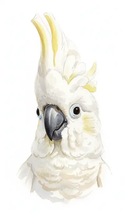 AI-Cockatoo 357 cockatoo bird