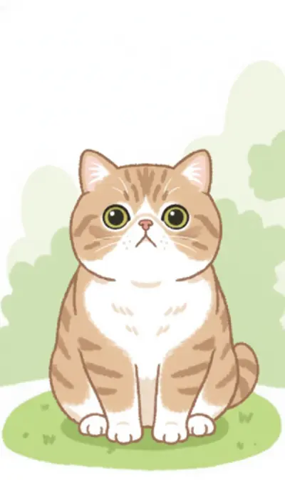 AI-Exotic Shorthair 339 exotic shorthair cat