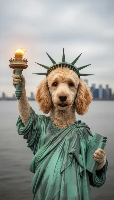 AI-Poodle 609 poodle dog