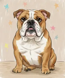 AI-Bulldog 744 bulldog dog