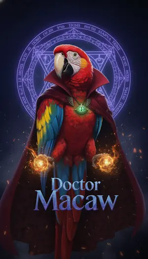 AI-Macaw 256 bird
