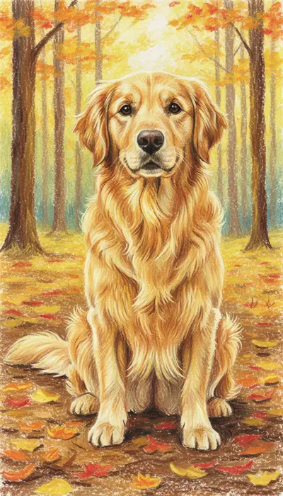 AI-Golden Retriever 894 golden retriever dog