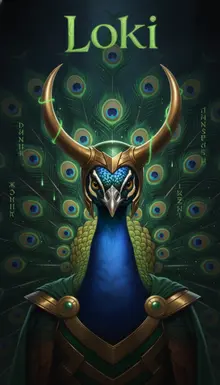 AI-Peacock 463 peacock bird