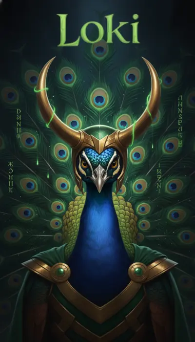 AI-Peacock 463 peacock bird