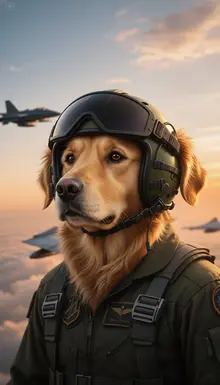 AI-Golden Retriever 590 golden retriever dog