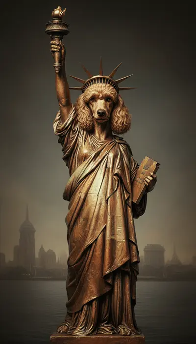 AI-Poodle 497 poodle dog