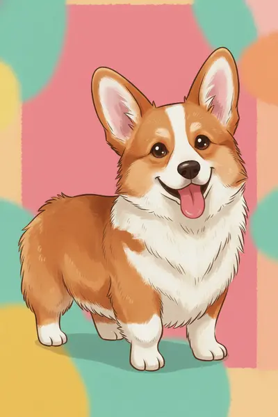 AI-Corgi 259 corgi dog