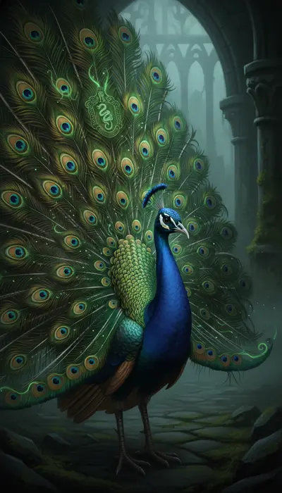 AI-Peacock 359 peacock bird