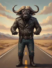 AI-Bogo buffalo zootopia