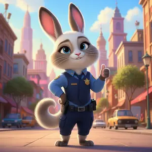 AI-Judy zootopia