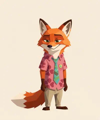AI-Nick fox zootopia