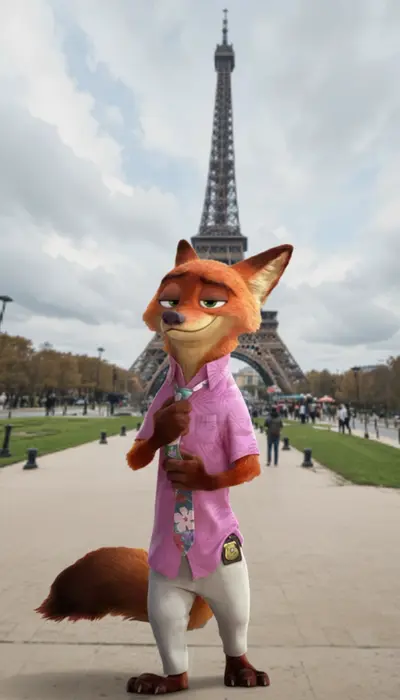 AI-Nick fox zootopia
