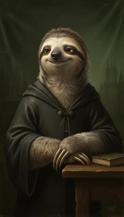 AI-sloth zootopia