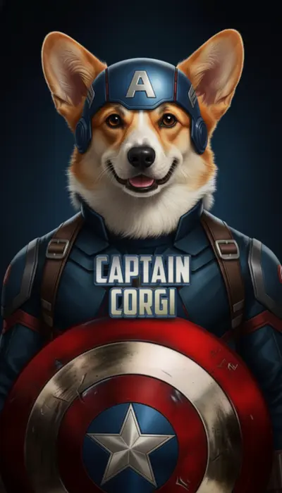 AI-corgi dog