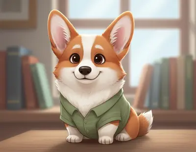 AI-corgi dog