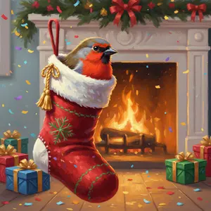 Christmas Canary 545 christmas