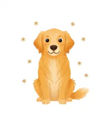 AI-Dudu golden retriever dog