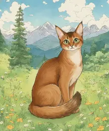 AI-Coco somali cat