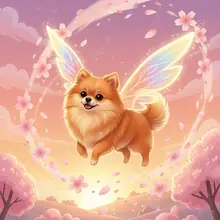 AI-Zaizai pomeranian dog