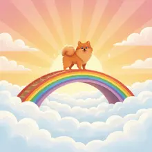 AI-Zaizai pomeranian dog